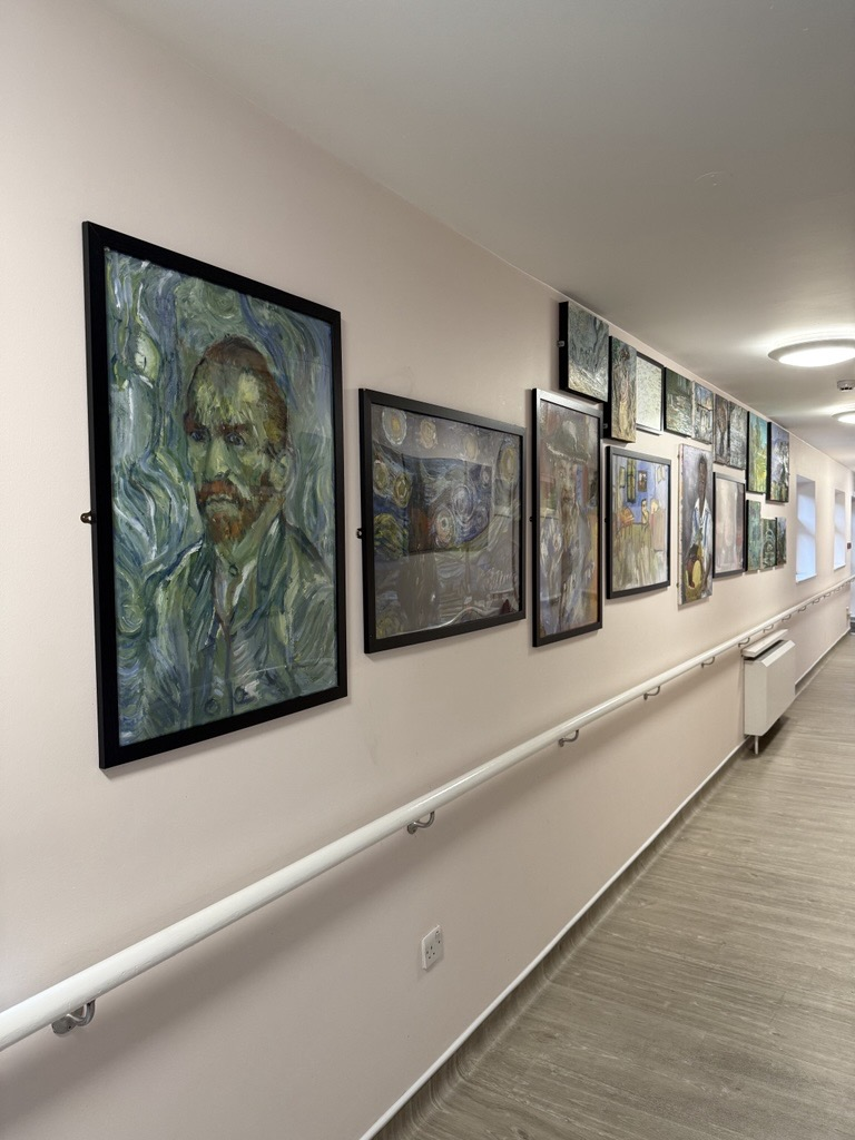 Paintings by Look Ahead customers